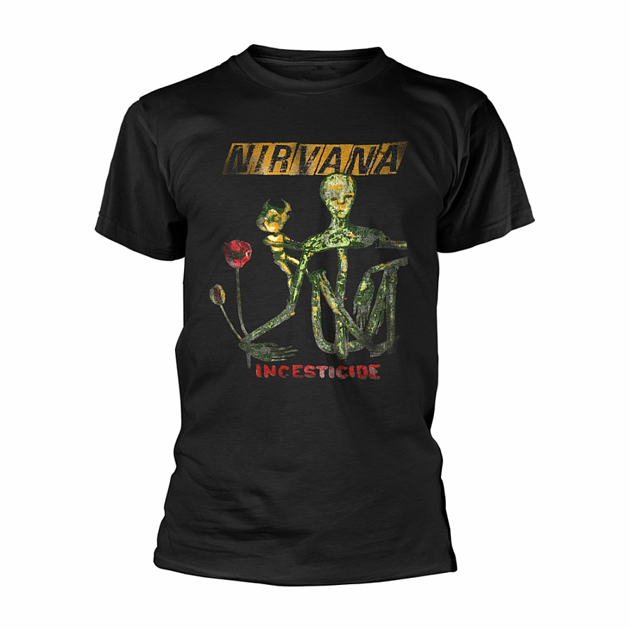 Nirvana tričko, Reformant Incesticide Black, pánské, velikost XL