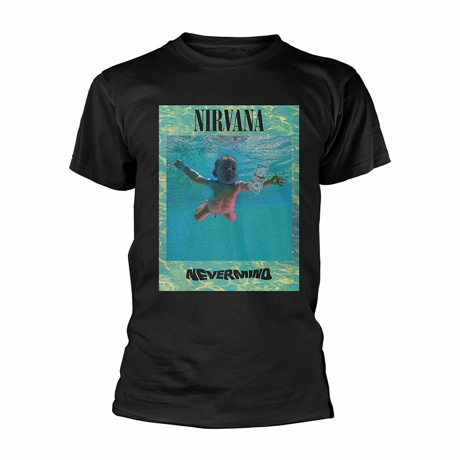 Nirvana tričko, Ripple Overlay BP Black, pánské, velikost XXL
