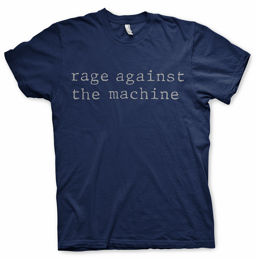 Rage Against The Machine tričko, Original Logo Navy, pánské, velikost XXL