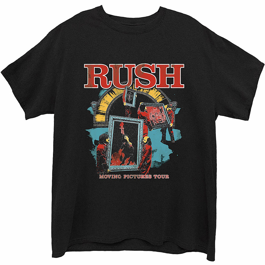 Rush tričko, Moving Pictures Black, pánské, velikost M
