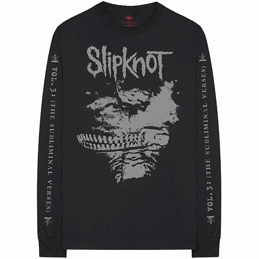 Slipknot tričko dlouhý rukáv, Subliminal Verses BAP, pánské, velikost XL