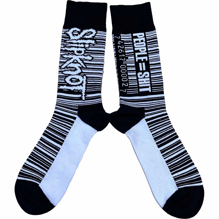 Slipknot ponožky, Barcode, unisex - velikost 7 - 11 (41 - 45)