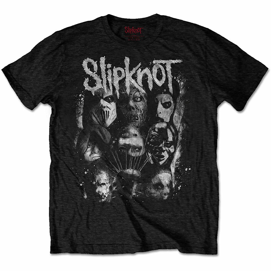 Slipknot tričko, WANYK White Splatter BP, pánské, velikost L