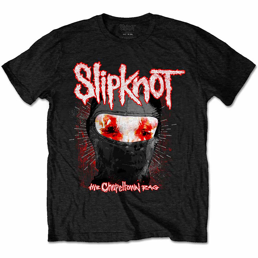 Slipknot tričko, Chapeltown Rag Mask BP Black, pánské, velikost L
