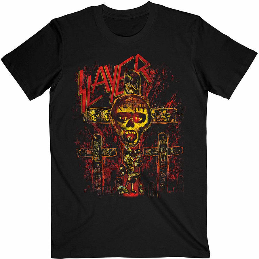 Slayer tričko, SOS Crucifixion Black, pánské, velikost XXL