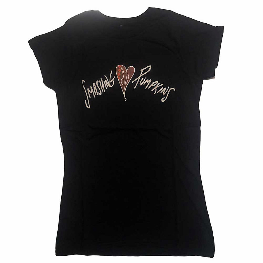 Smashing Pumpkins tričko, Gish Heart Ladies Black, dámské, velikost XXL