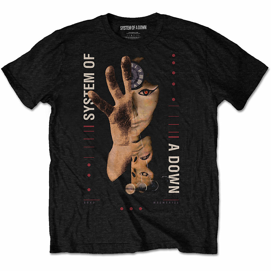 System Of A Down tričko, Pharoah Black, pánské, velikost L