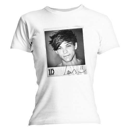 One Direction tričko, Solo Louis, dámské, velikost S