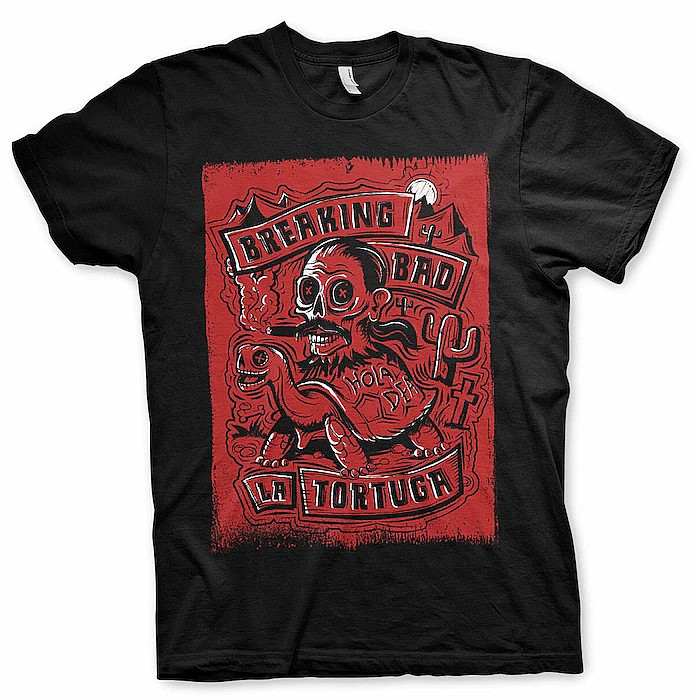 Breaking Bad tričko, La Tortuga - Hola Death Black, pánské, velikost XL