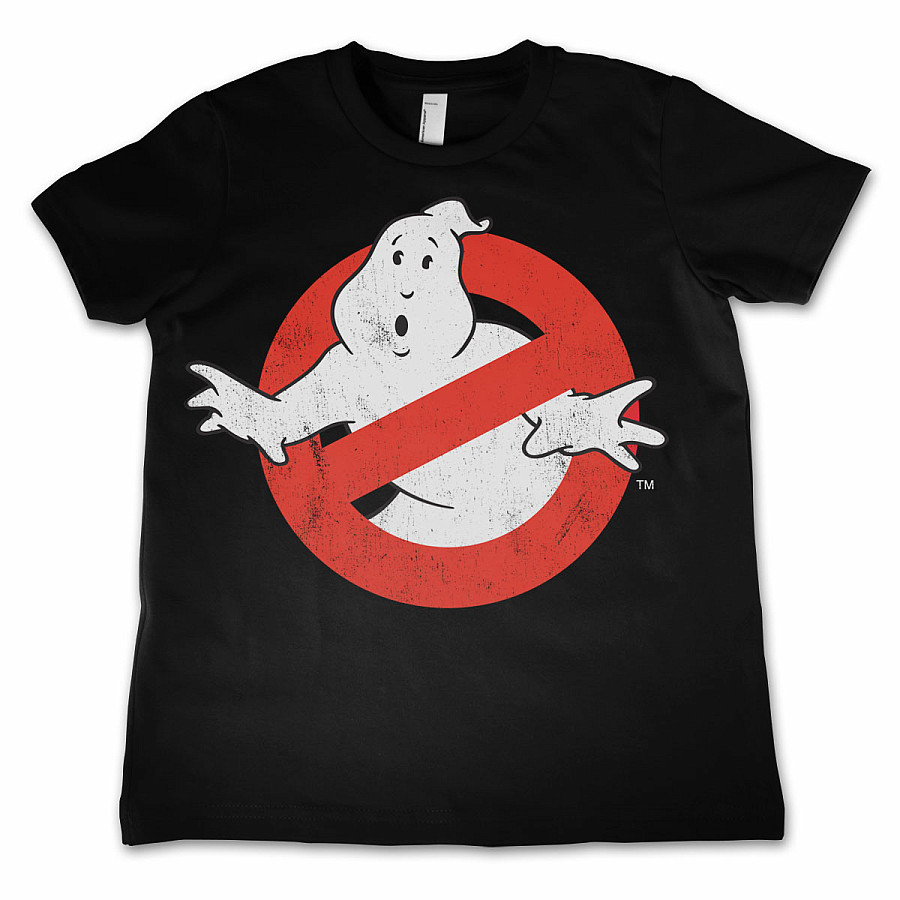 Ghostbusters tričko, Distressed Logo, dětské, velikost S velikost S (6 let)