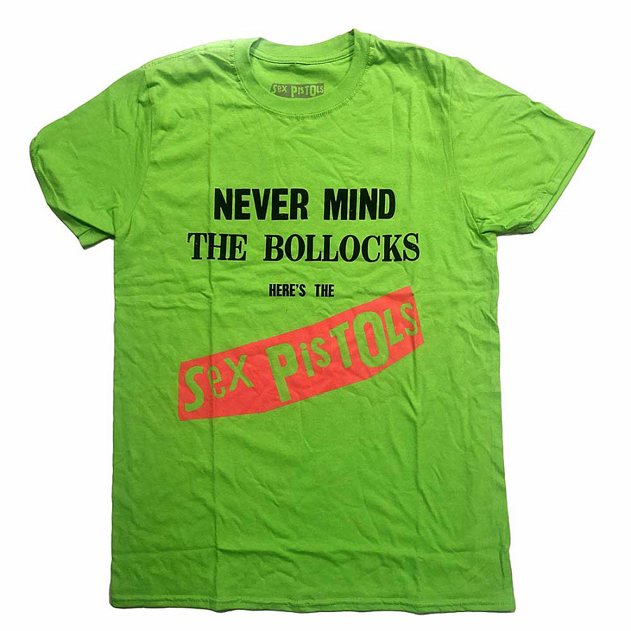 Sex Pistols tričko, NMTB Original Album Green, pánské, velikost L