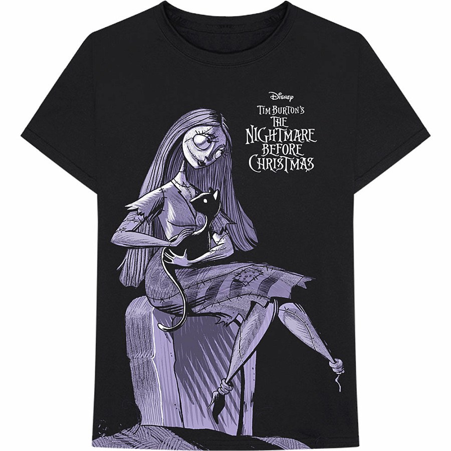 The Nightmare Before Christmas tričko, Sally Jumbo Black, pánské, velikost M