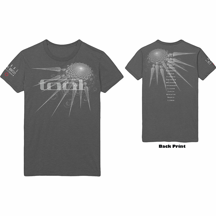 Tool tričko, Spectre Spike BP Grey, pánské, velikost XL