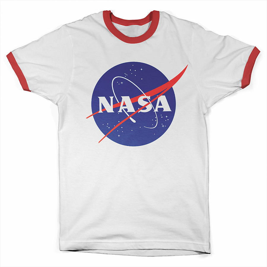 NASA tričko, Insignia Ringer Red, pánské, velikost XL