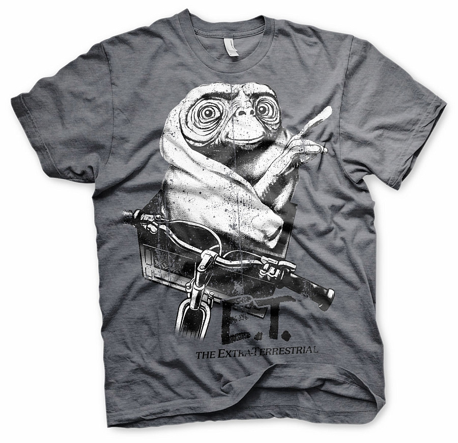 E.T. Mimozemšťan tričko, Biking Distressed, pánské, velikost M