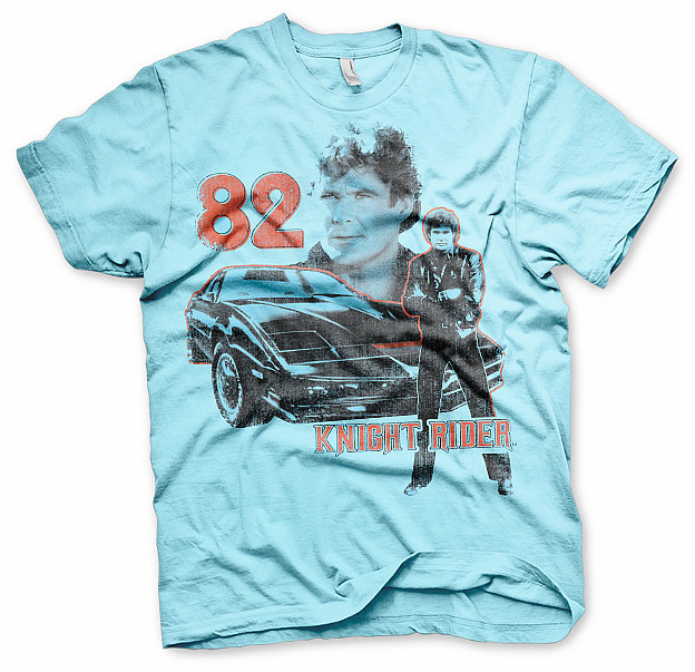 Knight Rider tričko, 1982, pánské, velikost XXL