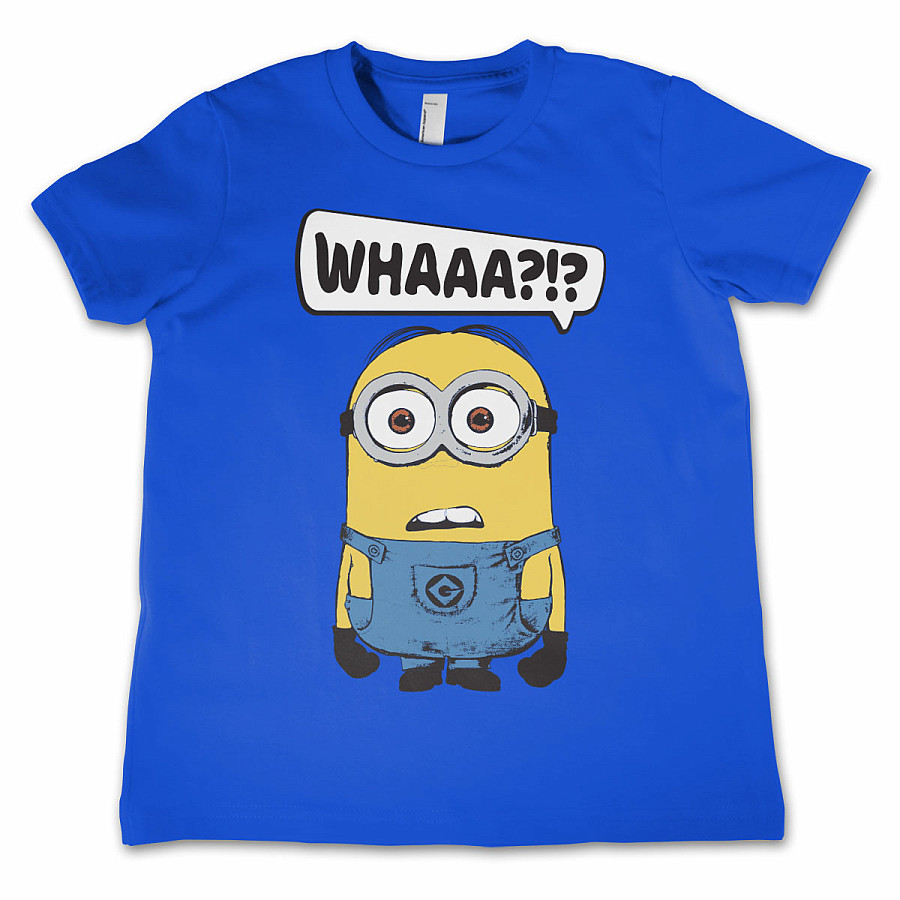 Despicable Me tričko, Whaaa?!? Kids Blue, dětské, velikost XS velikost XS věk (4 roky)