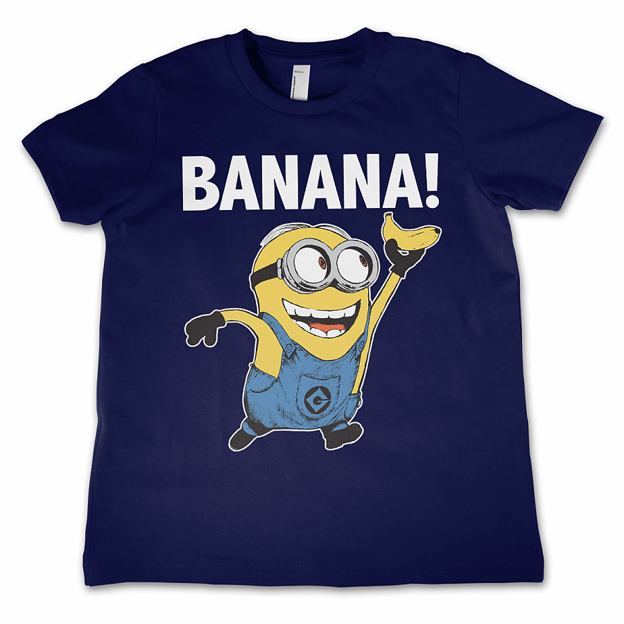 Despicable Me tričko, Banana! Kids Dark Blue, dětské, velikost XL velikost XL věk (12 let)