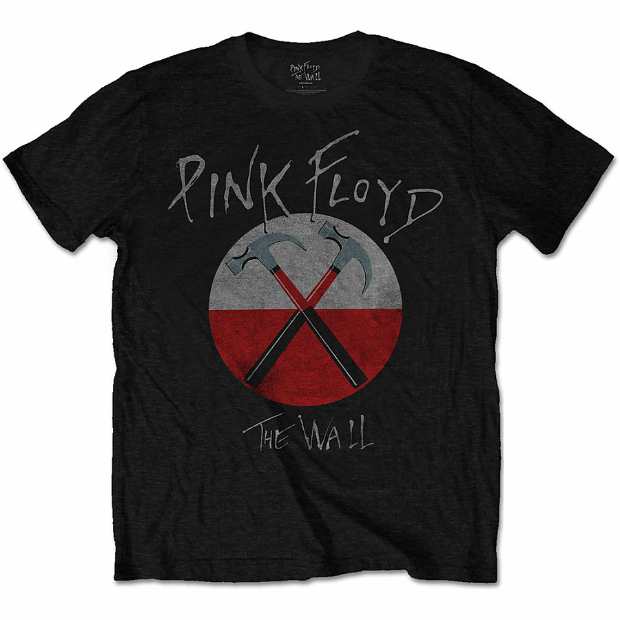 Pink Floyd tričko, The Wall Hammers Logo Black, pánské, velikost XXL