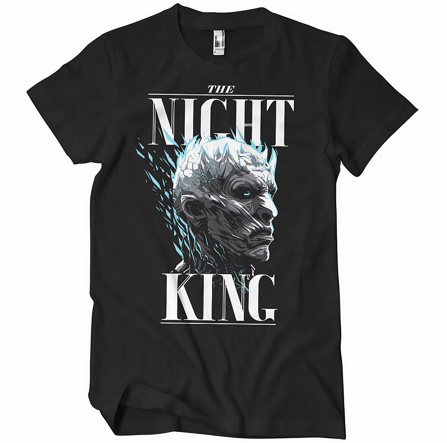 Hra o trůny tričko, The Night King Black, pánské, velikost S