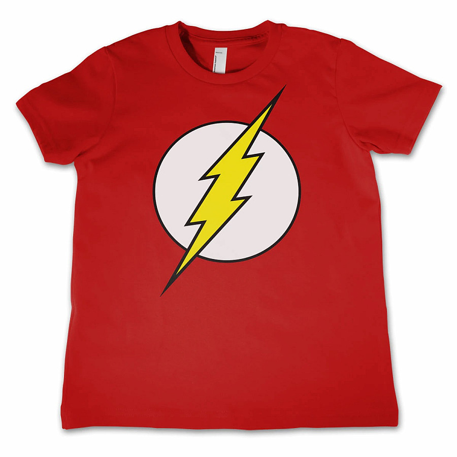 The Flash tričko, The Flash Emblem Red, dětské, velikost M velikost M (8 let)
