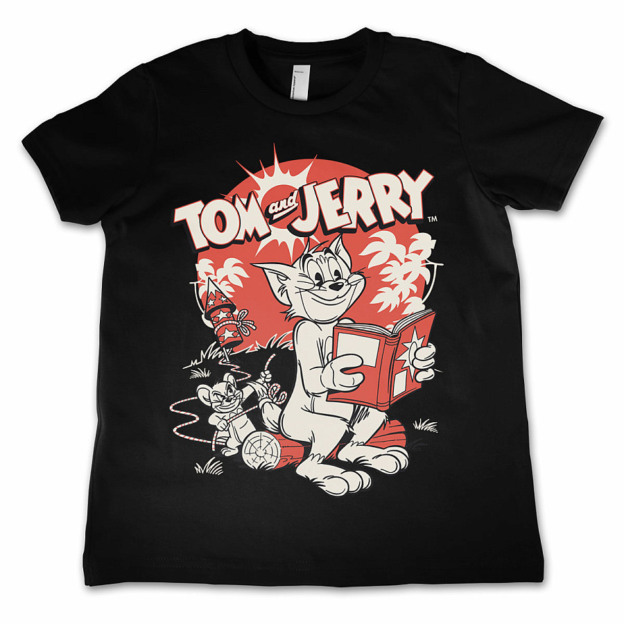 Tom &amp; Jerry tričko, Vintage Comic, dětské, velikost S dětská velikost S (6 let)