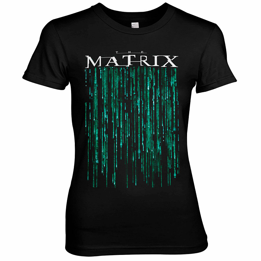 Matrix tričko, The Matrix Girly Black, dámské, velikost S