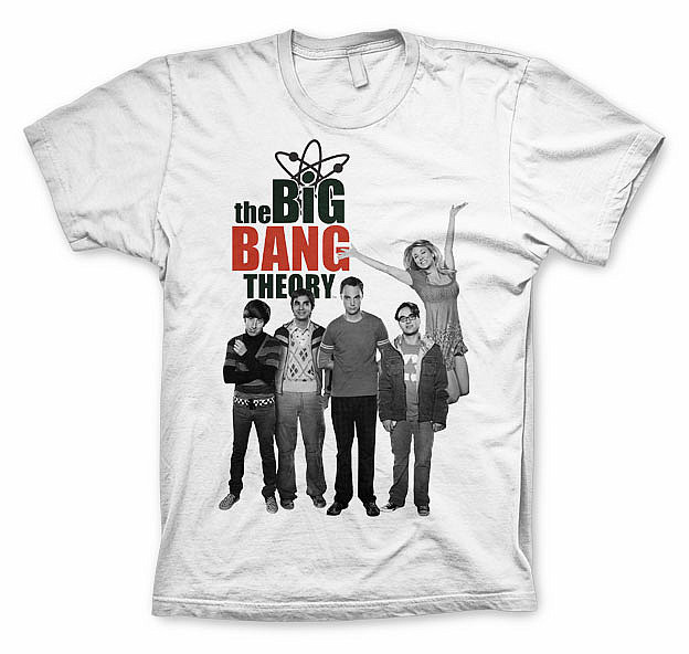 Big Bang Theory tričko, Cast, pánské, velikost M