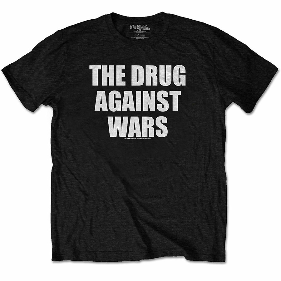 Wiz Khalifa tričko, Drug Against Wars Black, pánské, velikost M