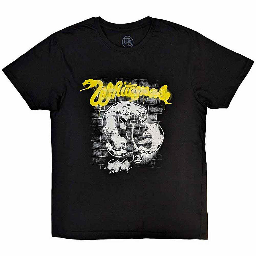 Whitesnake tričko, Graffiti Black, pánské, velikost XXL