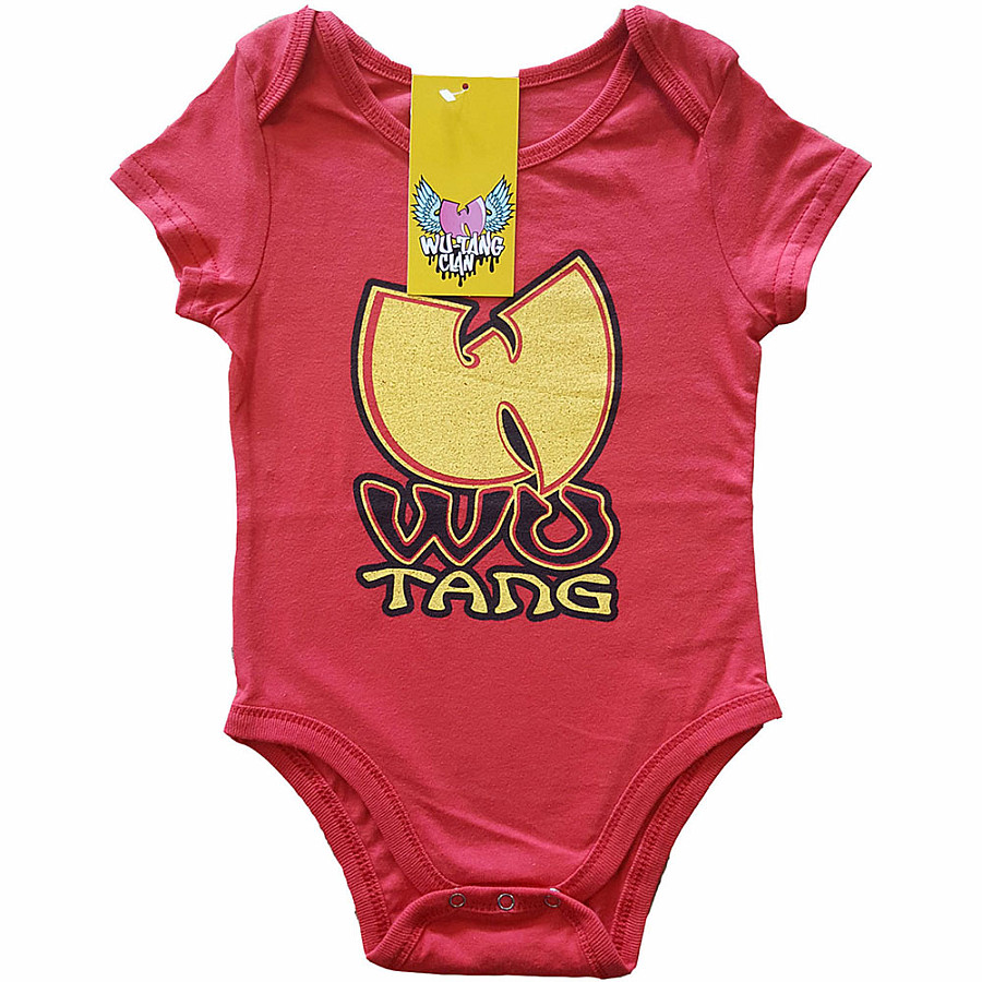 Wu-Tang Clan kojenecké body tričko, Wu-Tang Red, dětské, velikost XXL velikost XXL (18 měsíců)