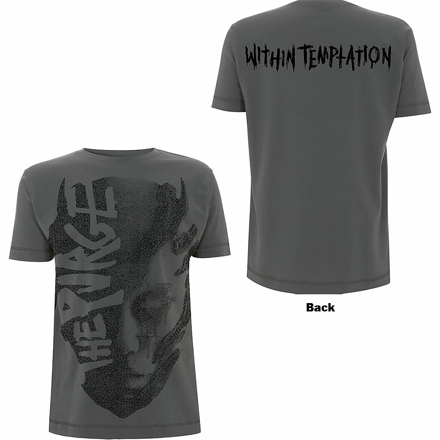 Within Temptation tričko, Purge Jumbo BP Grey, pánské, velikost S