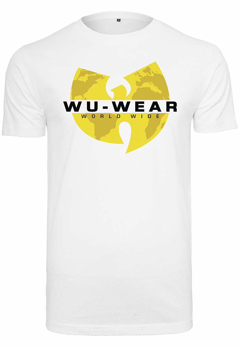 Wu-Tang Clan tričko, Wu Wear Logo White, pánské, velikost M