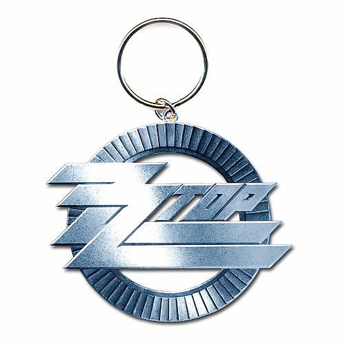 ZZ Top klíčenka, Circle Logo, uni