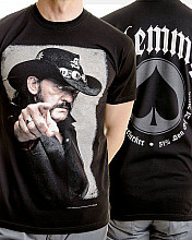 Motorhead tričko, Lemmy Pointing Photo, pánské