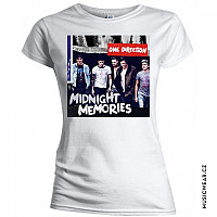 One Direction tričko, Midnight Memories White, dámské