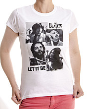 The Beatles tričko, Let It Be White, dámské