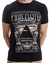 Pink Floyd tričko, Carnegie Hall Poster, pánské