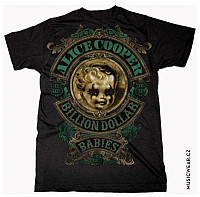 Alice Cooper tričko, Billion Dollar Baby Crest, pánské