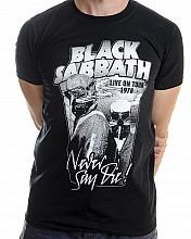 Black Sabbath tričko, Never Say Die 2016, pánské