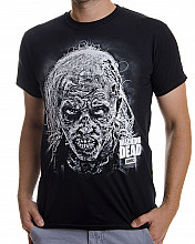 The Walking Dead tričko, Hideous Walker Face, pánské