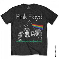 Pink Floyd tričko, DSOTM Band & Prism Grey, pánské