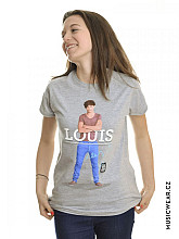 One Direction tričko, Louis Standing Pose, dámské