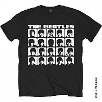 The Beatles tričko, Hard Days Night Faces Mono, pánské