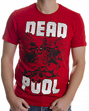 Deadpool tričko, Deadpool Red, pánské