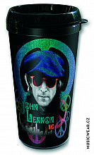 John Lennon cestovní hrnek 330ml, Beret