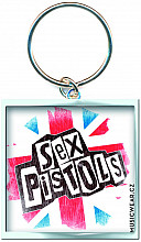 Sex Pistols klíčenka, Union Jack