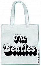 The Beatles ekologická nákupní taška, 70's Logo White