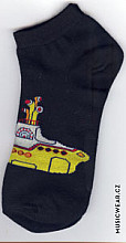 The Beatles ponožky, Yellow Submarine, dámské, velikost 4 až 7 (36 až 41)