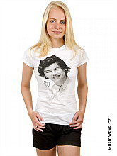 One Direction tričko, Harry Solo B&W, dámské